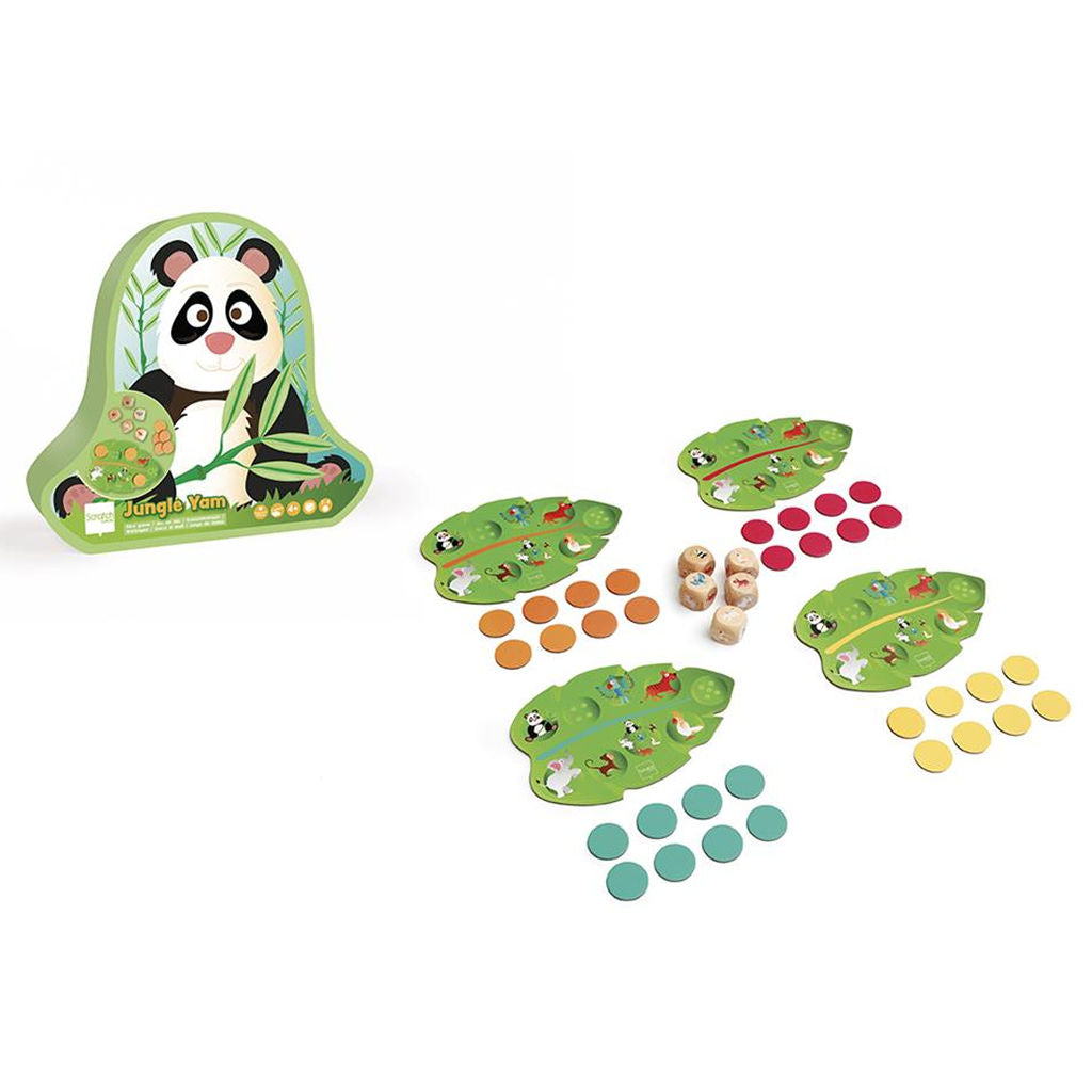 Jungle Yam Yahtzee Board Game
