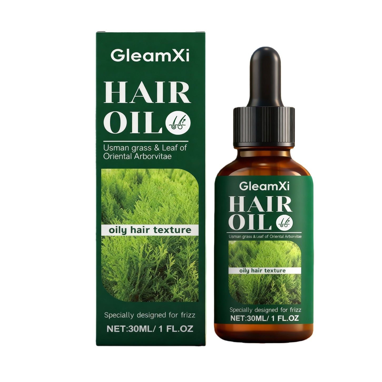 Usman Hair Essential Oil, Natural Hair Care for Thicker, Silky, Smooth Hair ,30ml