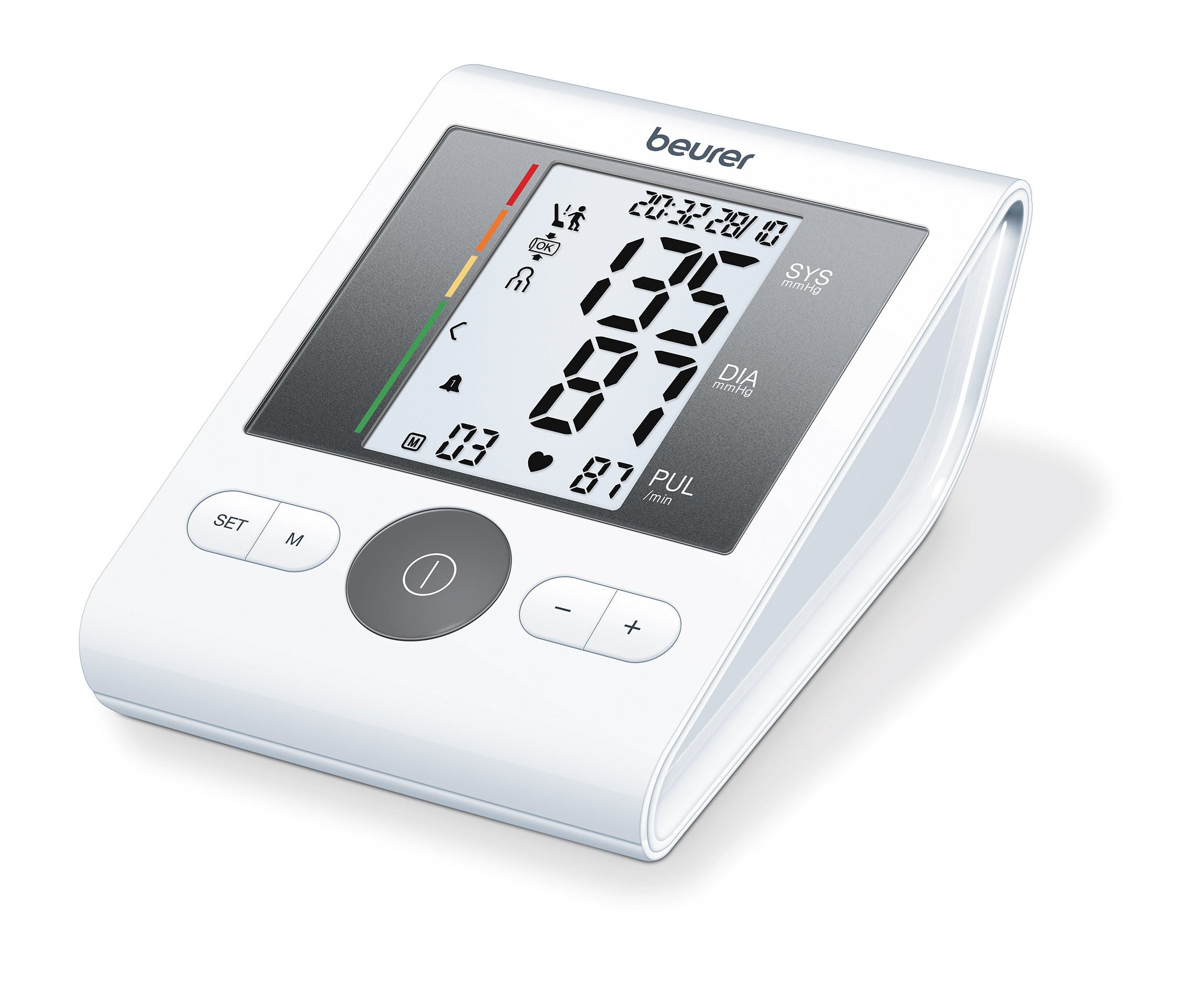 Beurer BM 28 upper arm blood pressure monitor with Adapter