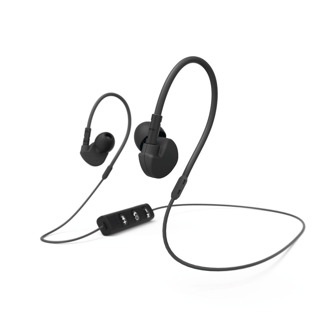 HAMA 177094 "RUN BT"SPORTS HEADPHONES, IN EAR, MIC,EAR HOOK, BLACK