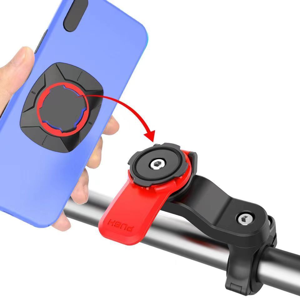 Bike Phone Mount Universal Handlebar Rotating Phone Holder For Bicycle Motorcycle