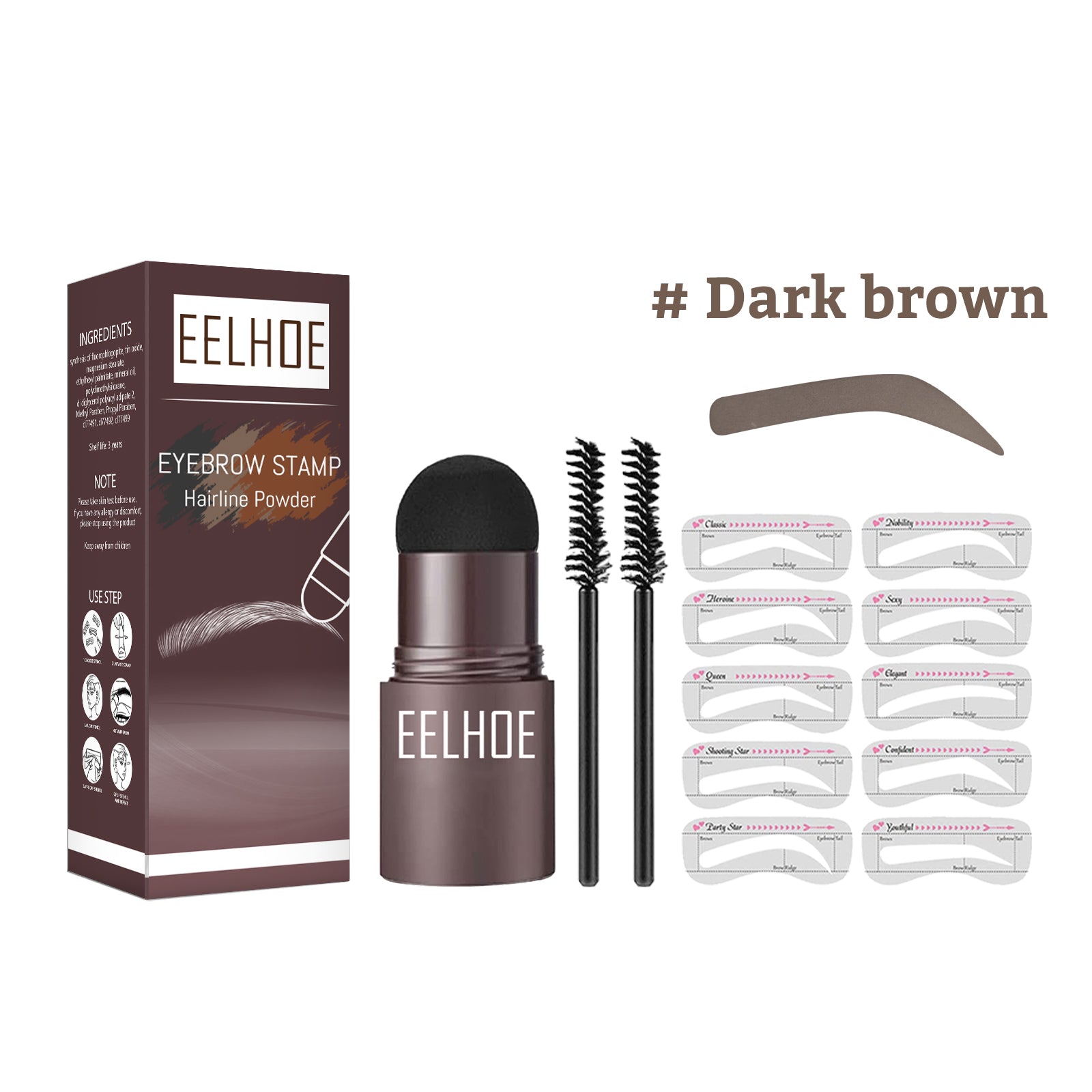 Create Perfect Natural Brows Fast, Waterproof Eyebrow Kit for Effortless Makeup ,1set