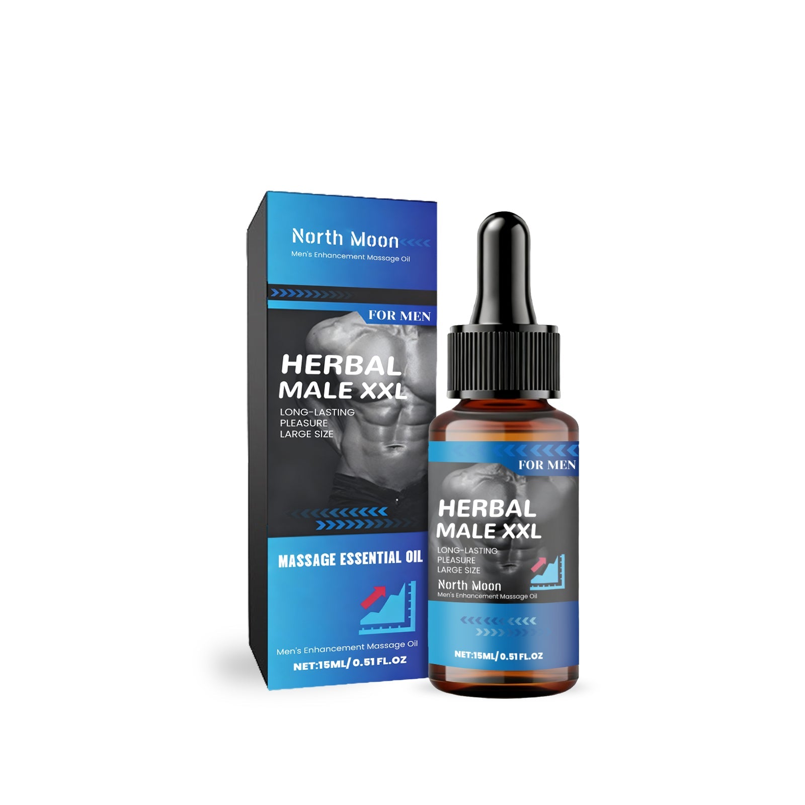 Male Care Essential Oil, Gentle Moisturizer for Intimate Wellness ,15ml