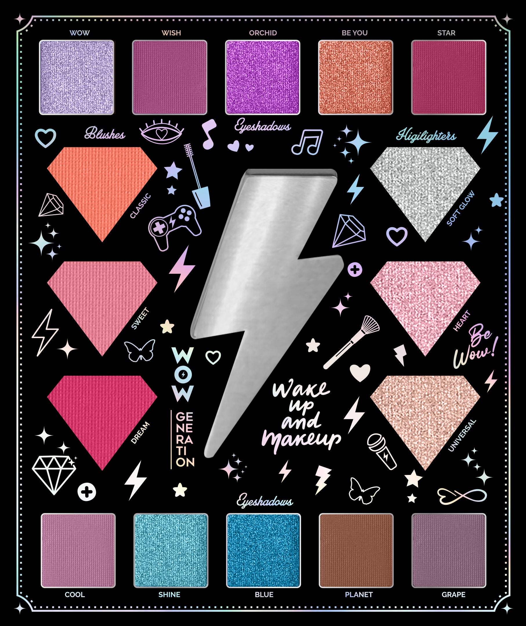 Cosmetic Palette-Wow Generation