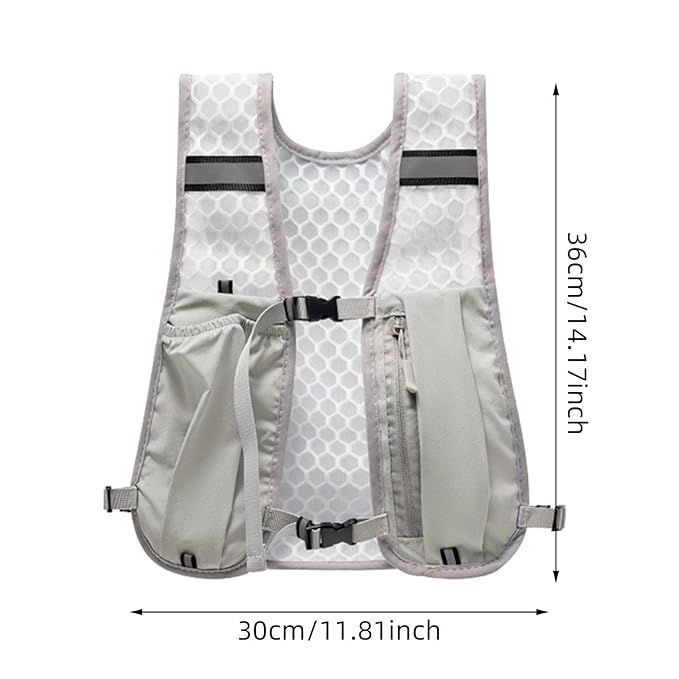 Running Vest Running Backpack Hydration Vest Reflective Hydration Water Pack