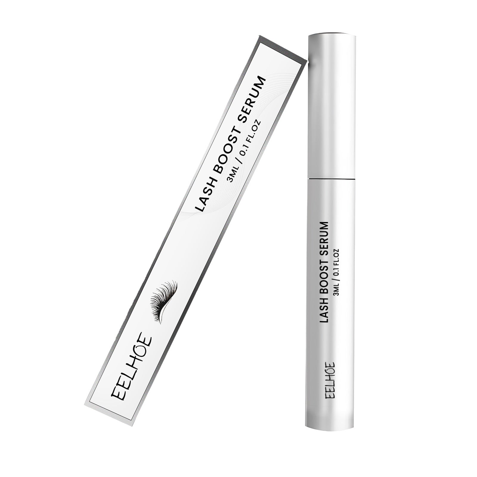 Black Curl Lash Serum, Natural Thick Long Eyelash Enhancer, Nourishing Growth ,3ml