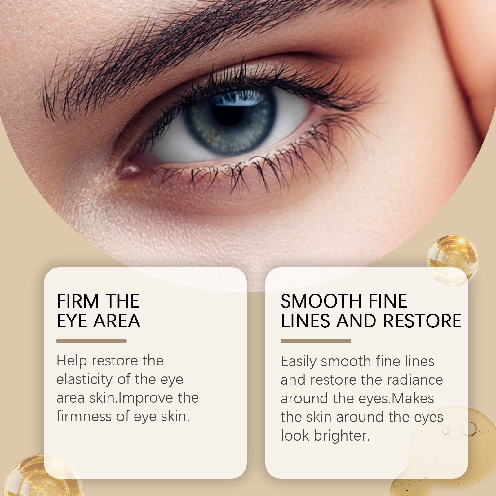 Revitalize Your Look with Eye Serum, Brightening, Anti-Aging, Hydrating, Fine Line Filler ,15ml