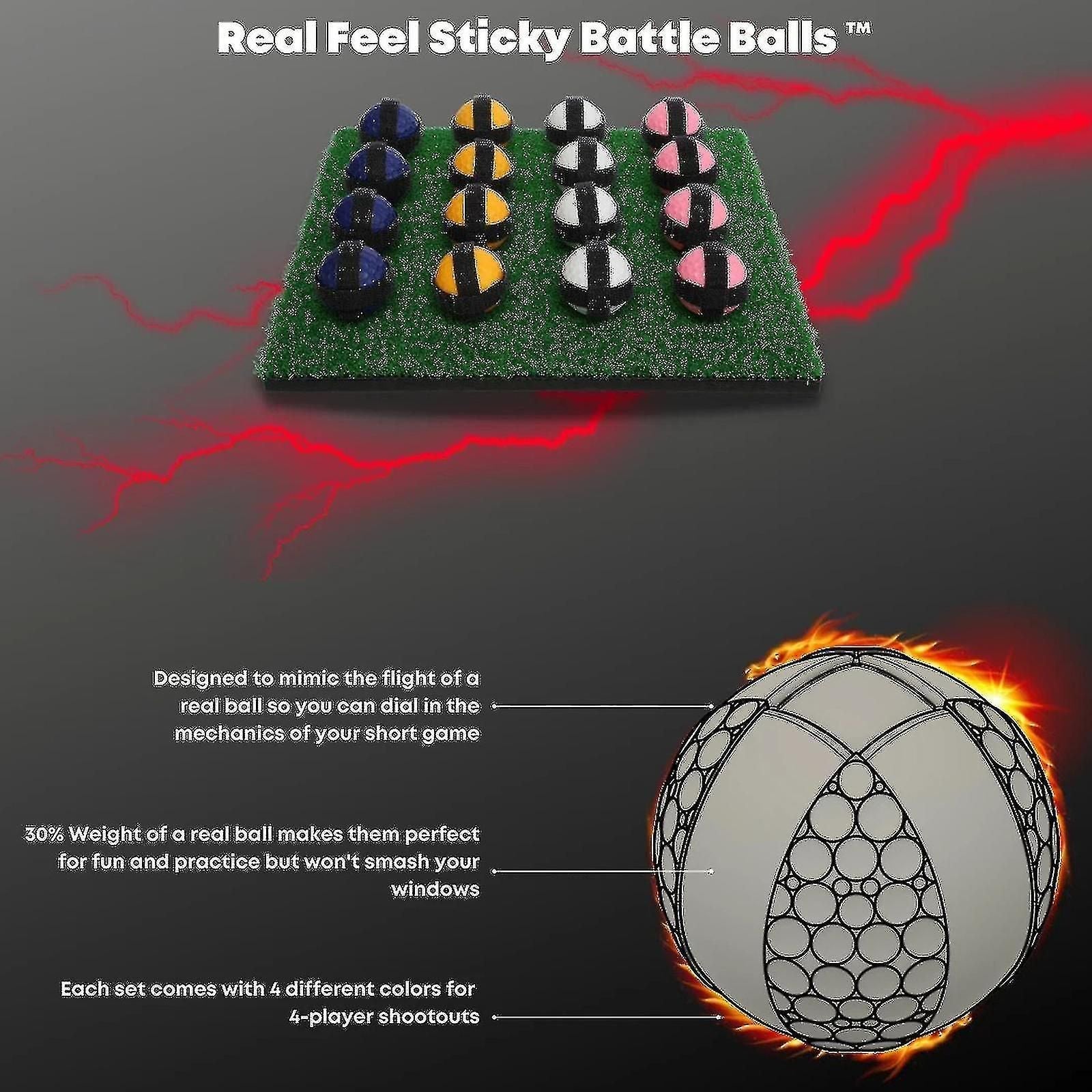Indoor Casual Golf Game Set Casual Golf Game Set Party Golf Hitting Mats 2024 New Good - J