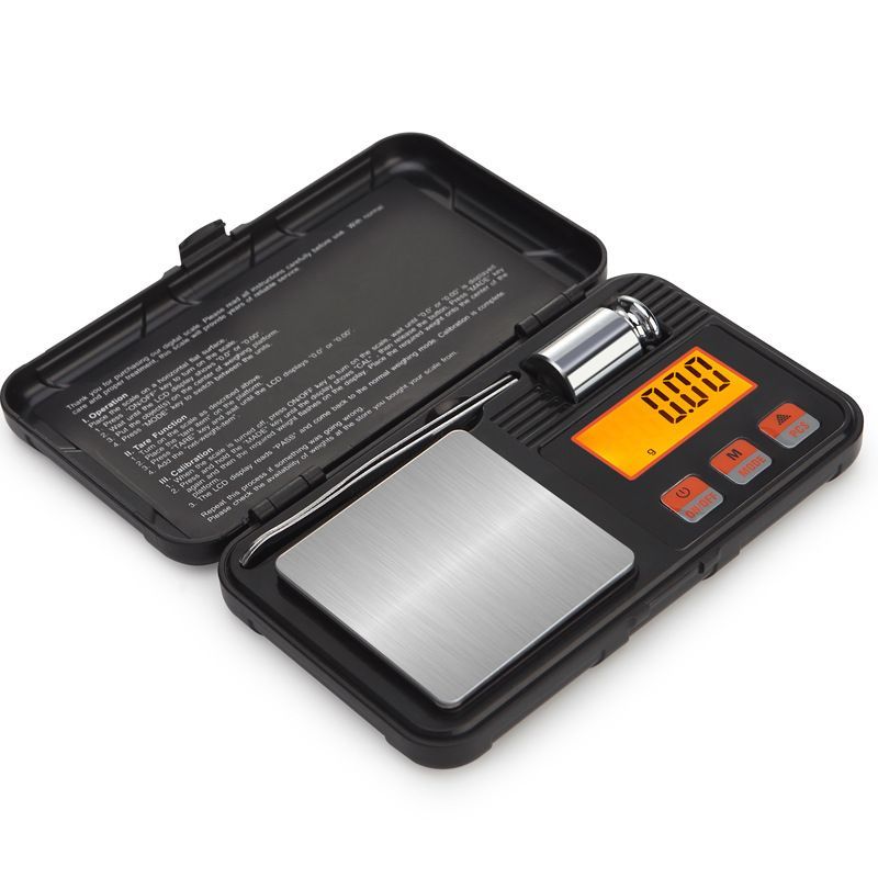 Pocket Digital Scale Accurate Electronic Balance With LED Display For Jewelry Shop
