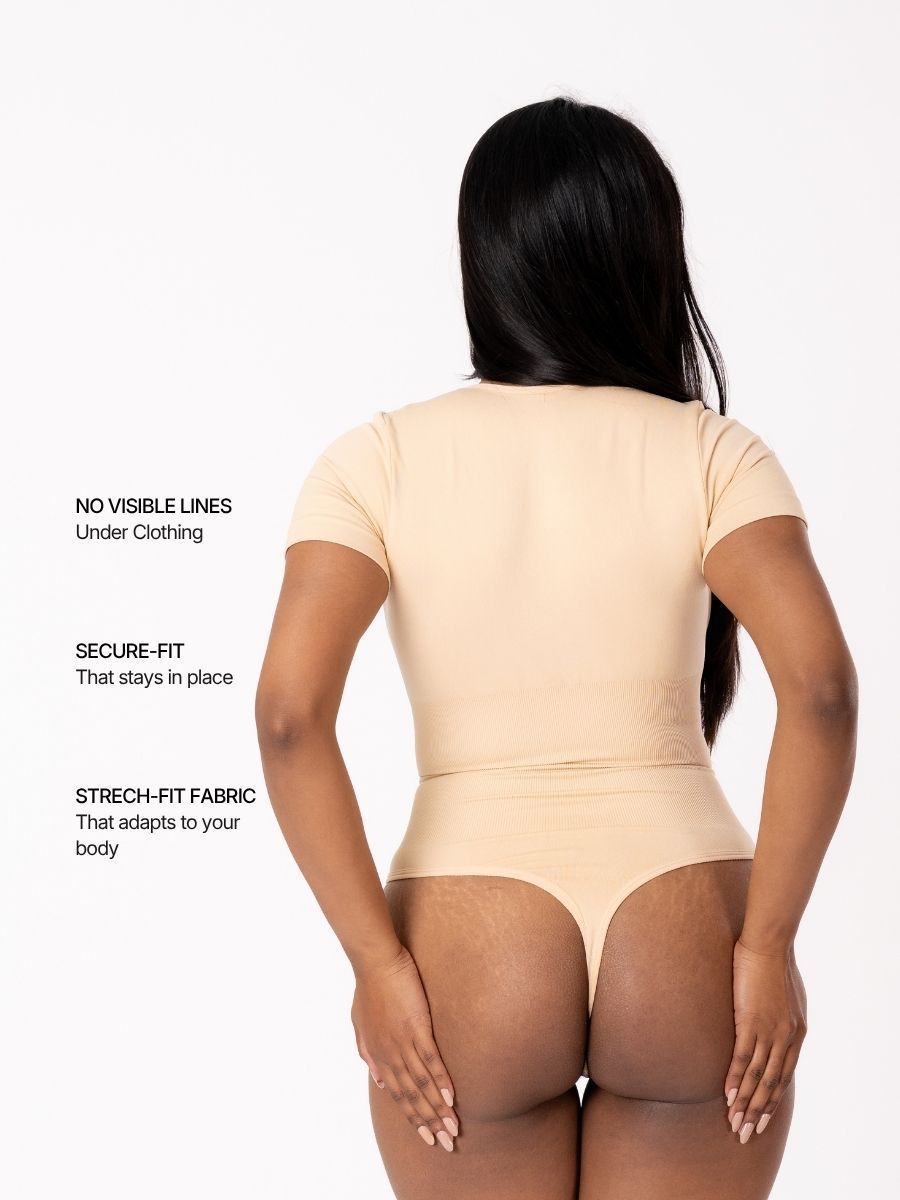 Half Sleeves Bodysuit