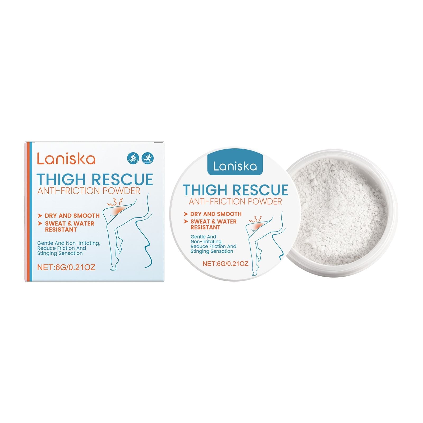 Anti-Chafing Body Powder Moisture Control 6g
