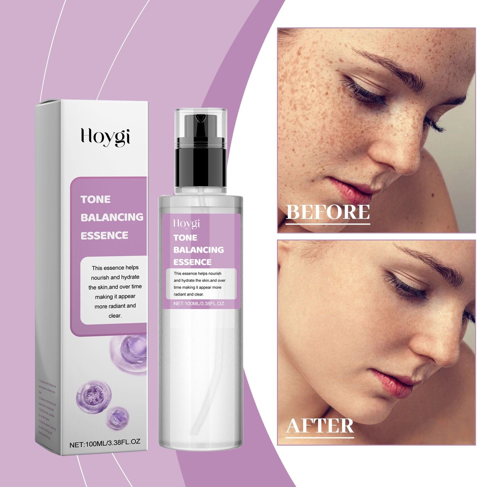 Brightening Skin Essence, Hydrating, Anti-Aging, Natural Glow, Moisturizing, Skin Repair ,100ml