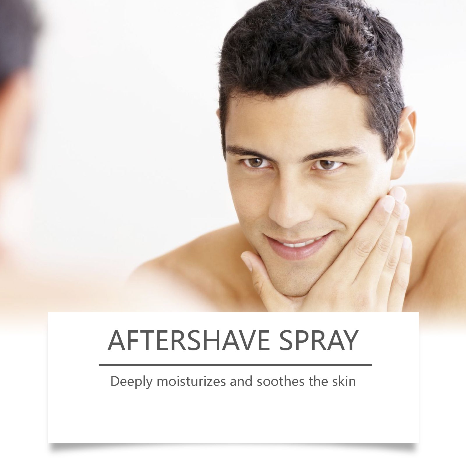 Beard Cleaning Aftershave Spray, Hydrating, Soothing, Refreshing Facial Care ,100ml