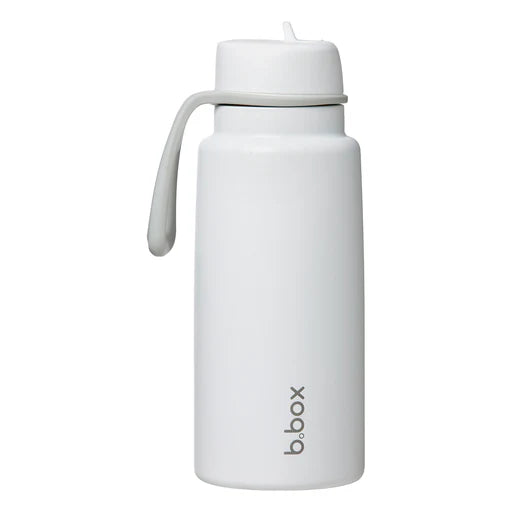 Insulated Flip Top Bottle 1L -White Out