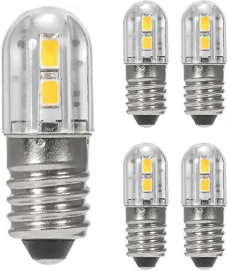 2 Pack 6V E10 LED Bulbs for Flashlights and Emergency Lights
