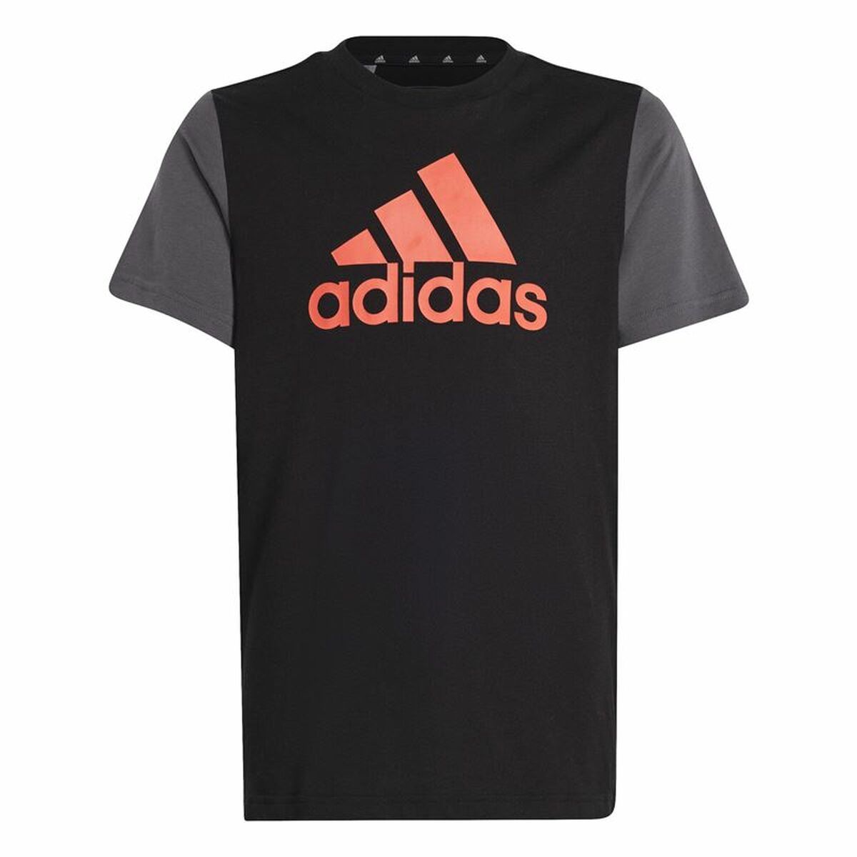 Unisex Short Sleeve T-Shirt Adidas Essentials Black