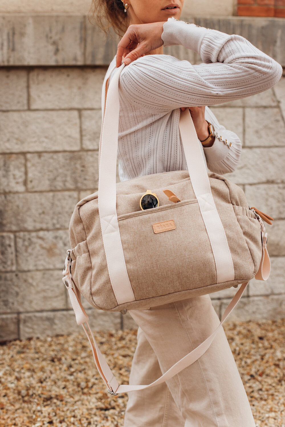 Béaba Paris Changing Bag — Eco Clay