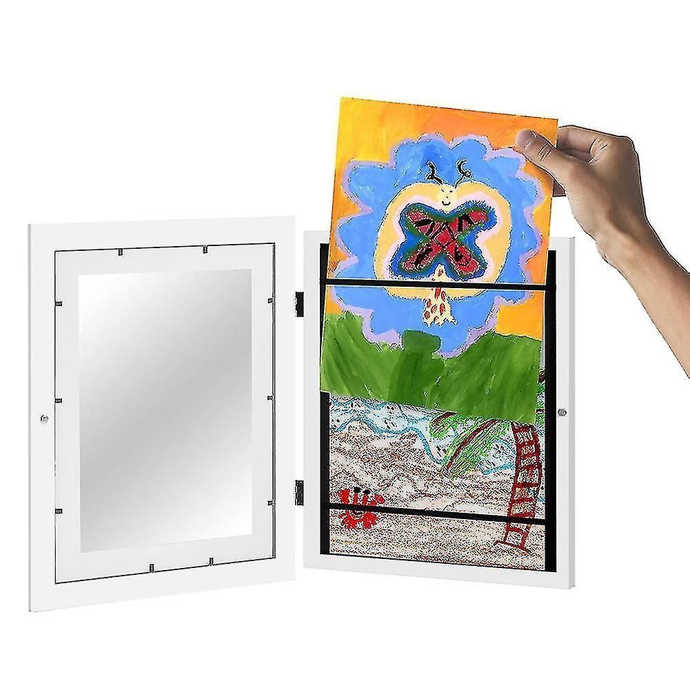 Kids Art Frames Front-open Easy Change Art Frame Drawings Artwork Picture Frames For Wall Tabletop