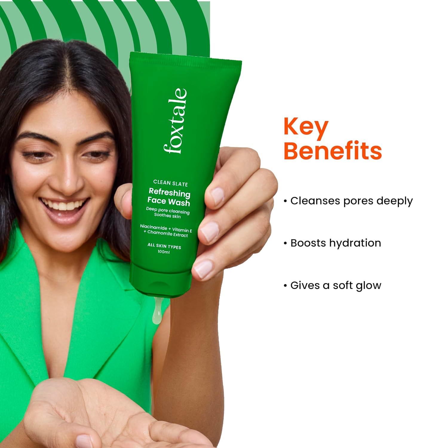 Foxtale Clean Slate Refreshing Face Wash 100M