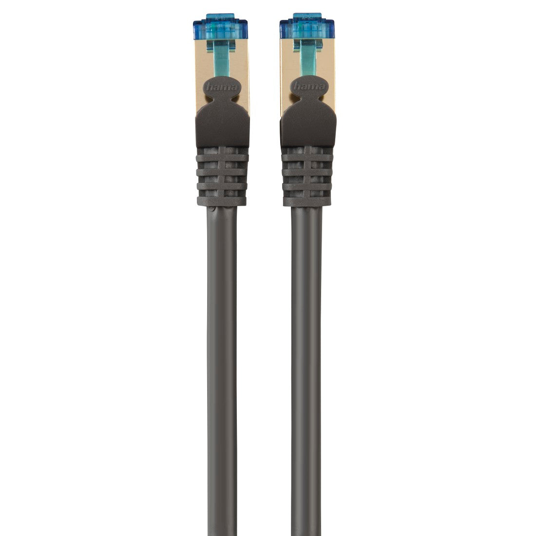 Hama D3045053 Cat-6 Pimf Network Cable,Gold-Pltd,Double-Shielded,3 Metre and 5 Meter