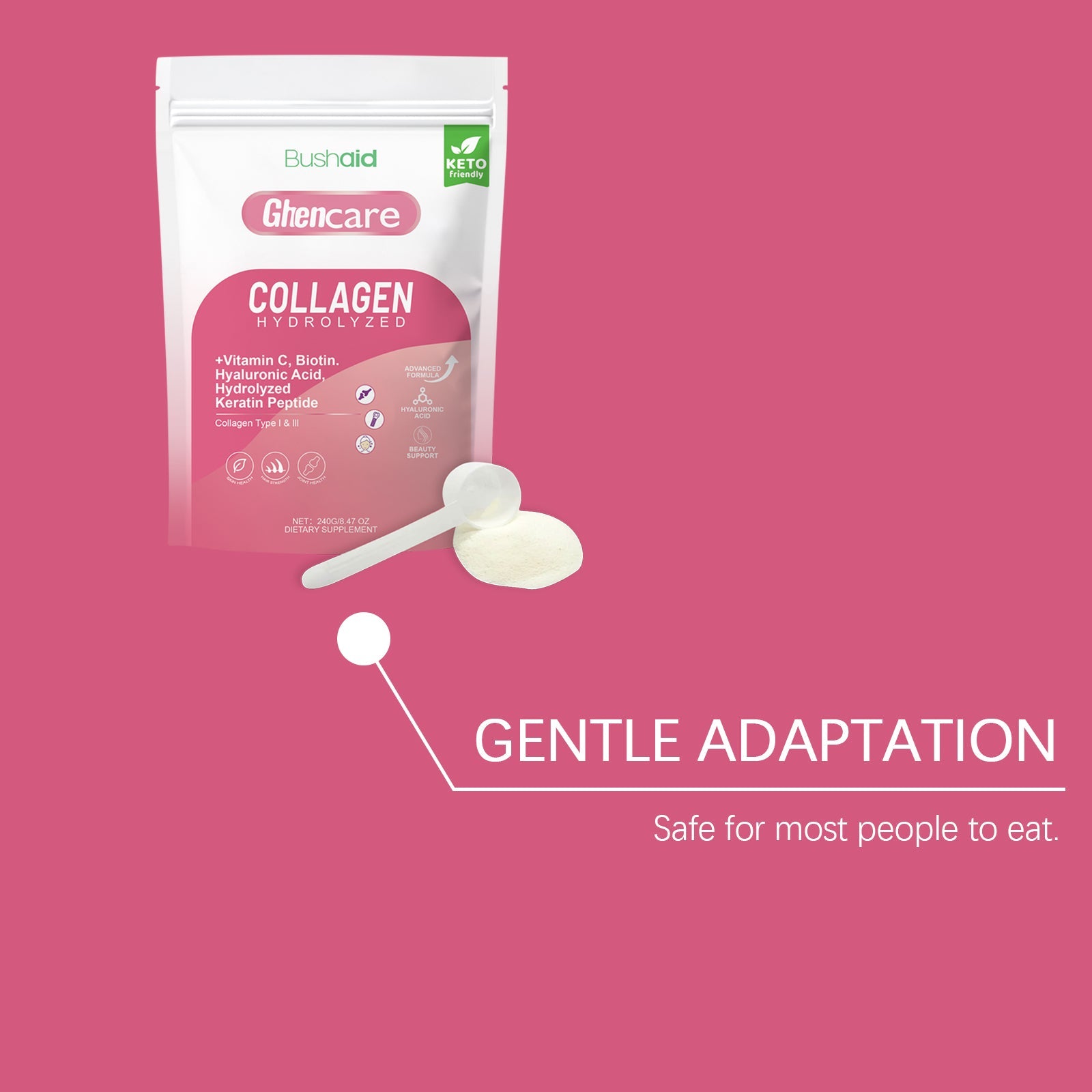 Boost Your Skin & Hair with Collagen Powder, Oregano & Black Cumin, Body Care ,240g