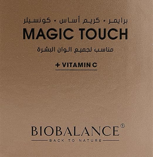 Biobalance Magic Touch Primr.Foundatn.Concealr+ Vit C