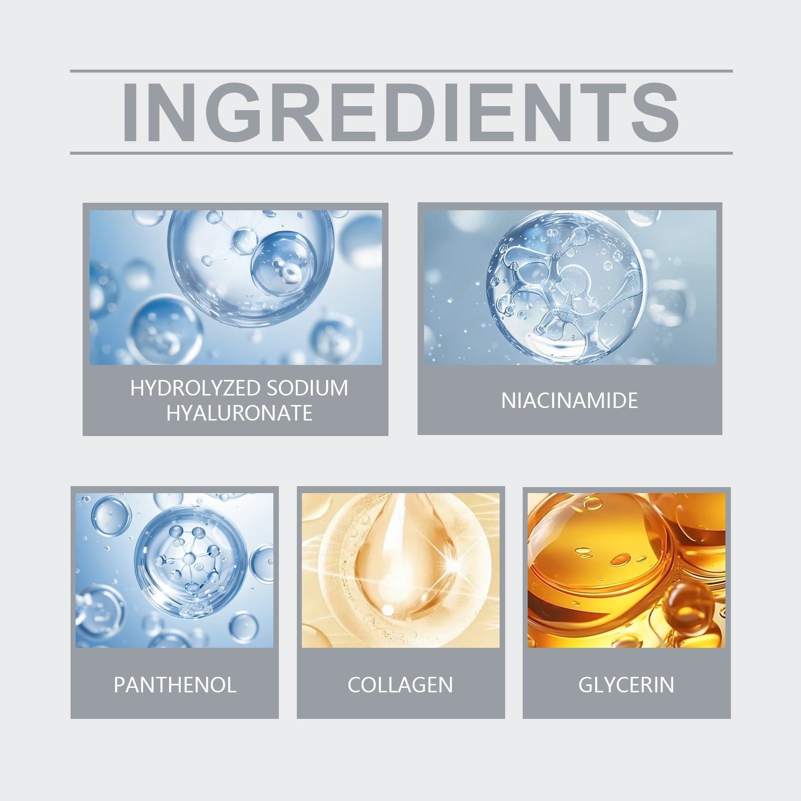 Collagen Hydrating Mask, Moisturizing, Brightening, Anti-Aging, Skin Repair ,4pieces