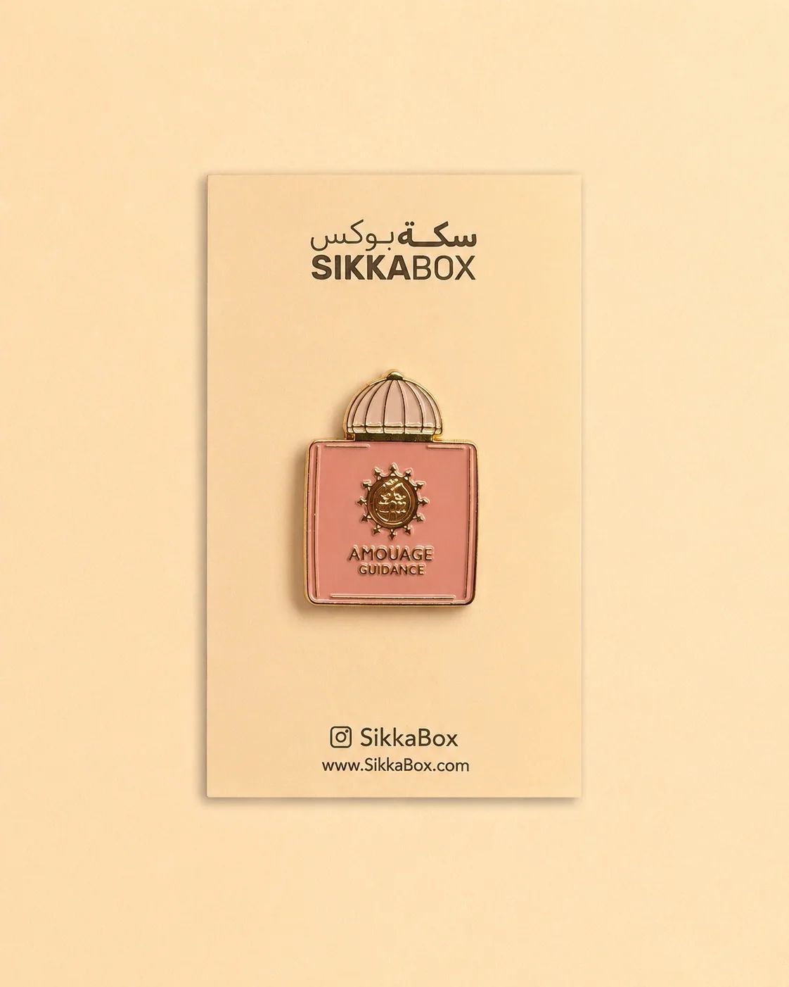 Amouage Guidance Perfume Metal Sticker