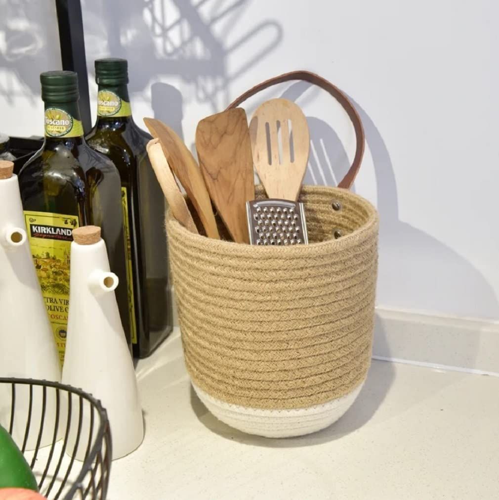 AIESY® Beautiful Ingeniously Handcrafted Rope Hanging Basket