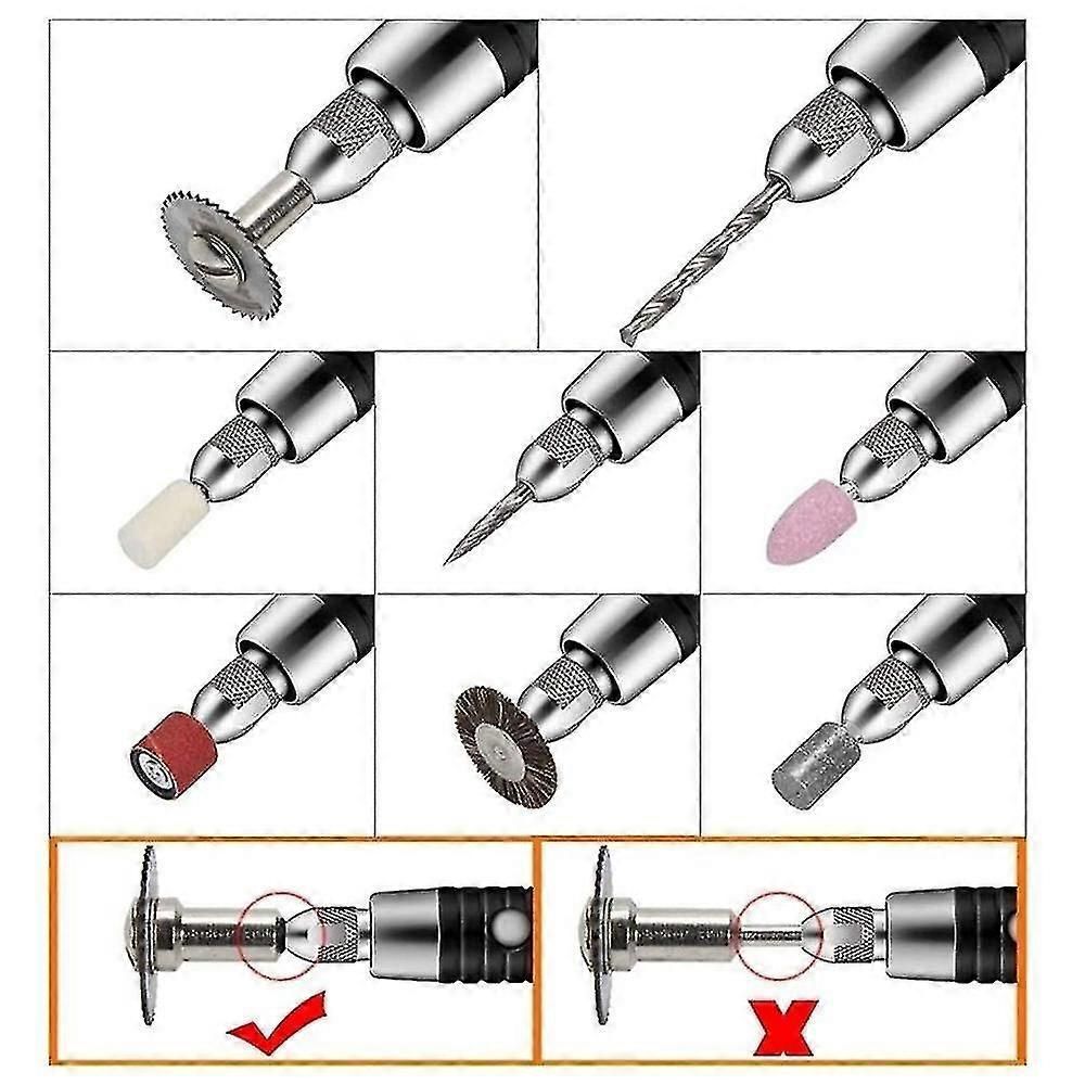 105pcs Mini Electric Drill Kit With 3 Speeds and USB Charging