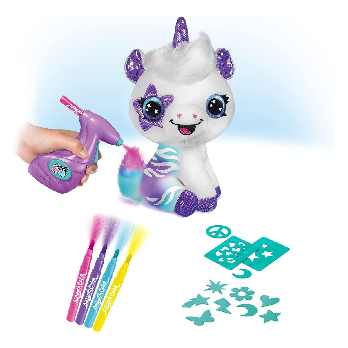Airbrush Plush - Unicorn