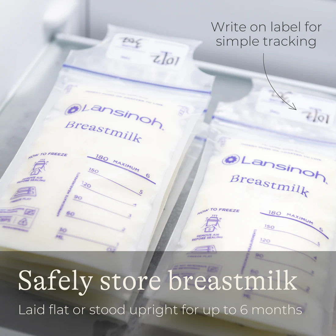 Lansinoh Breastmilk Storage Bags (Pack of 25)