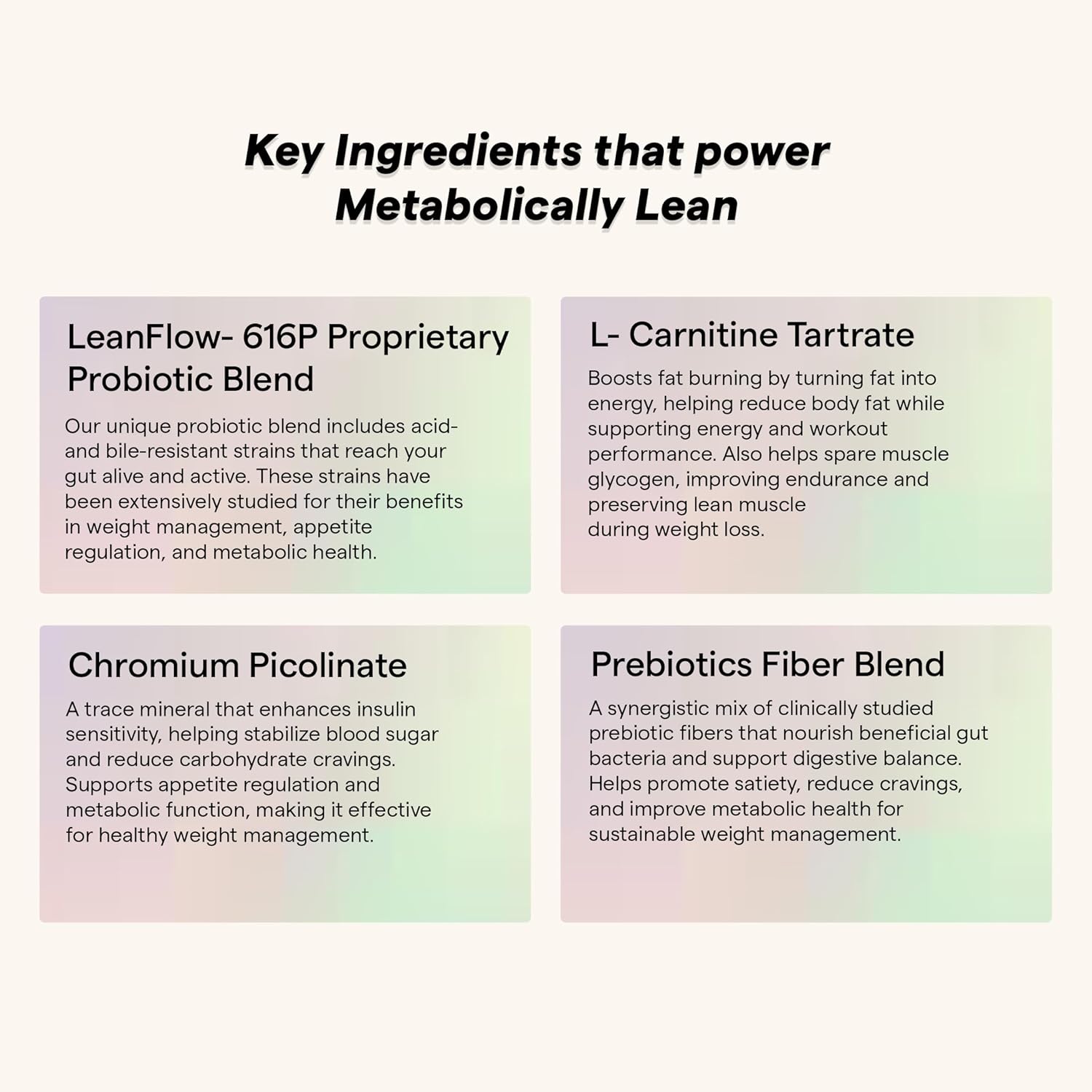 The Good Bug Metabolically Lean: Advance Metabolic System