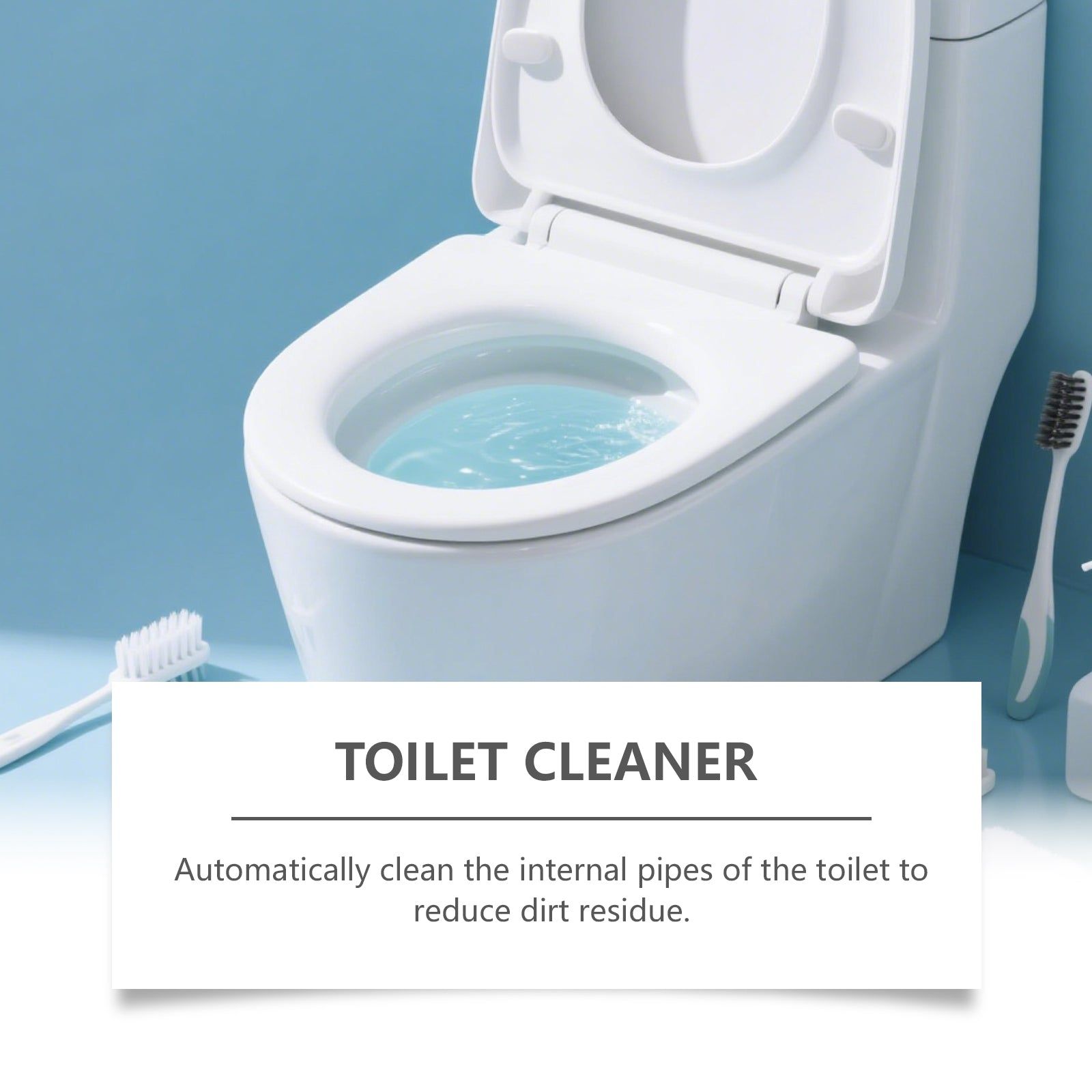 Automatic Toilet Cleaner, Odor Removal, Fresh & Fragrant, Easy Cleaning, Long-lasting ,120g