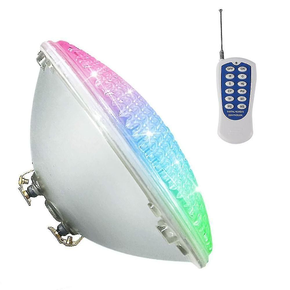 Led Pool Lighting, 18w Par56 Rgb Swimming Pool Light. Underwater Spotlight With Remote Control Pool Lighting, 12v Ac / Dc Ip68 Waterproof Pool Lamp Ma zxin