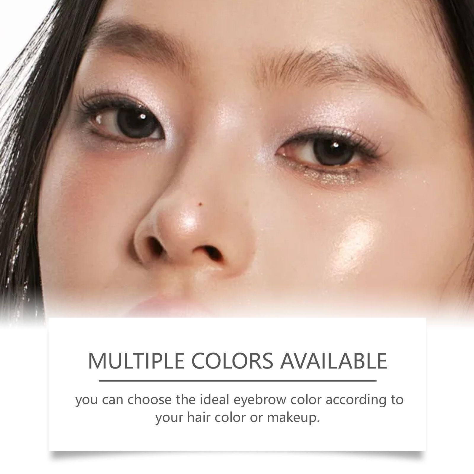 10g Light Brown Peel Off Brow Tint with Long Lasting Color