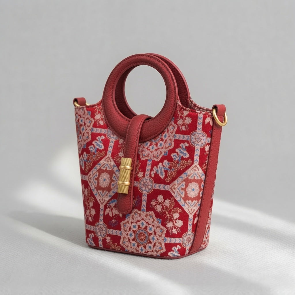 Jamila Designer Heritage Nomad Red Bucket Bag 2026 Ramadan Limited Edition