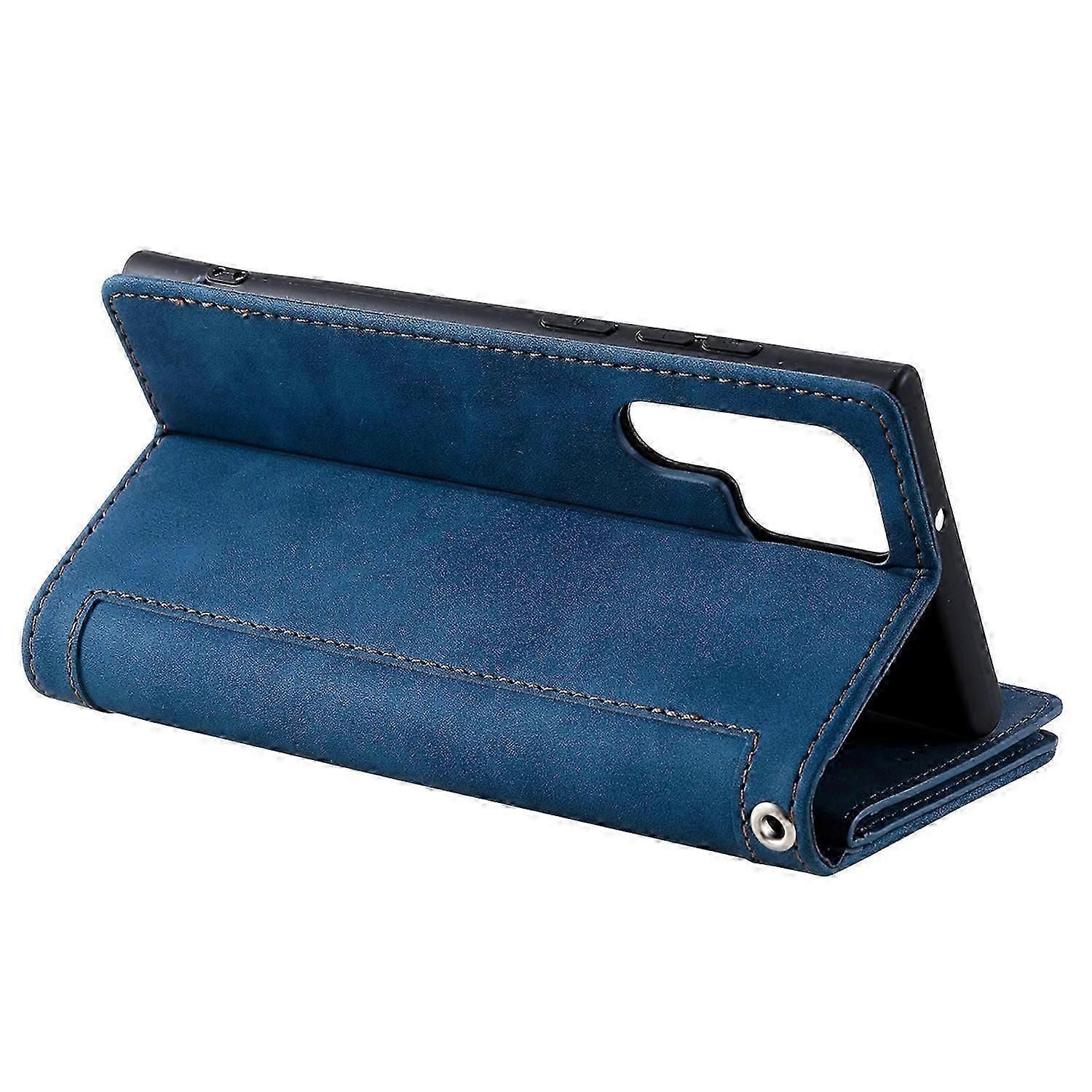 Wallet Case Compatible with Samsung Galaxy S25 Ultra - PU Leather Cover with 9 Card Slots & Magnetic Closure