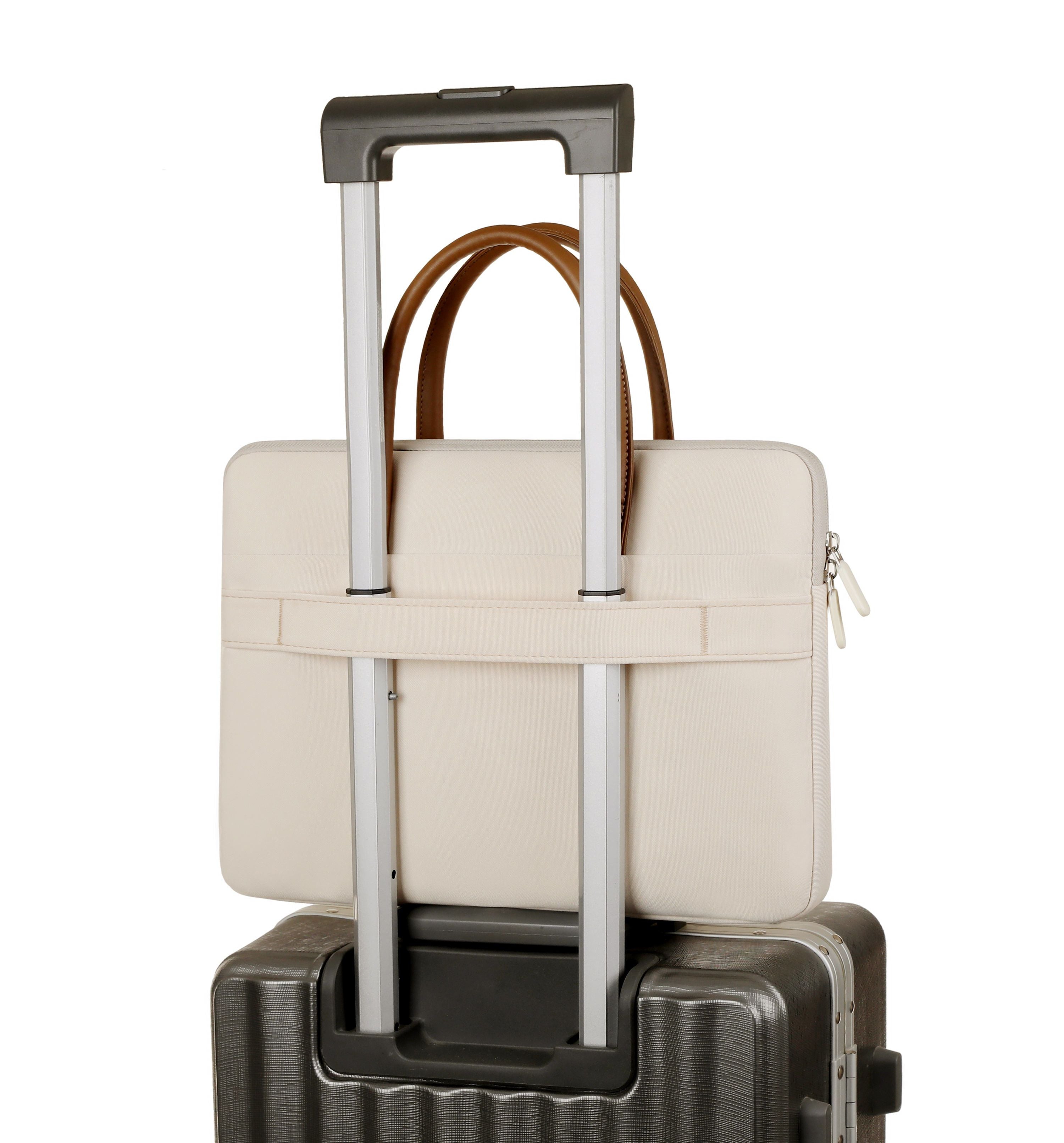 Business Portable Shockproof School Laptop Carrying Bags Cove Briefcase Office Laptop Bag for Women