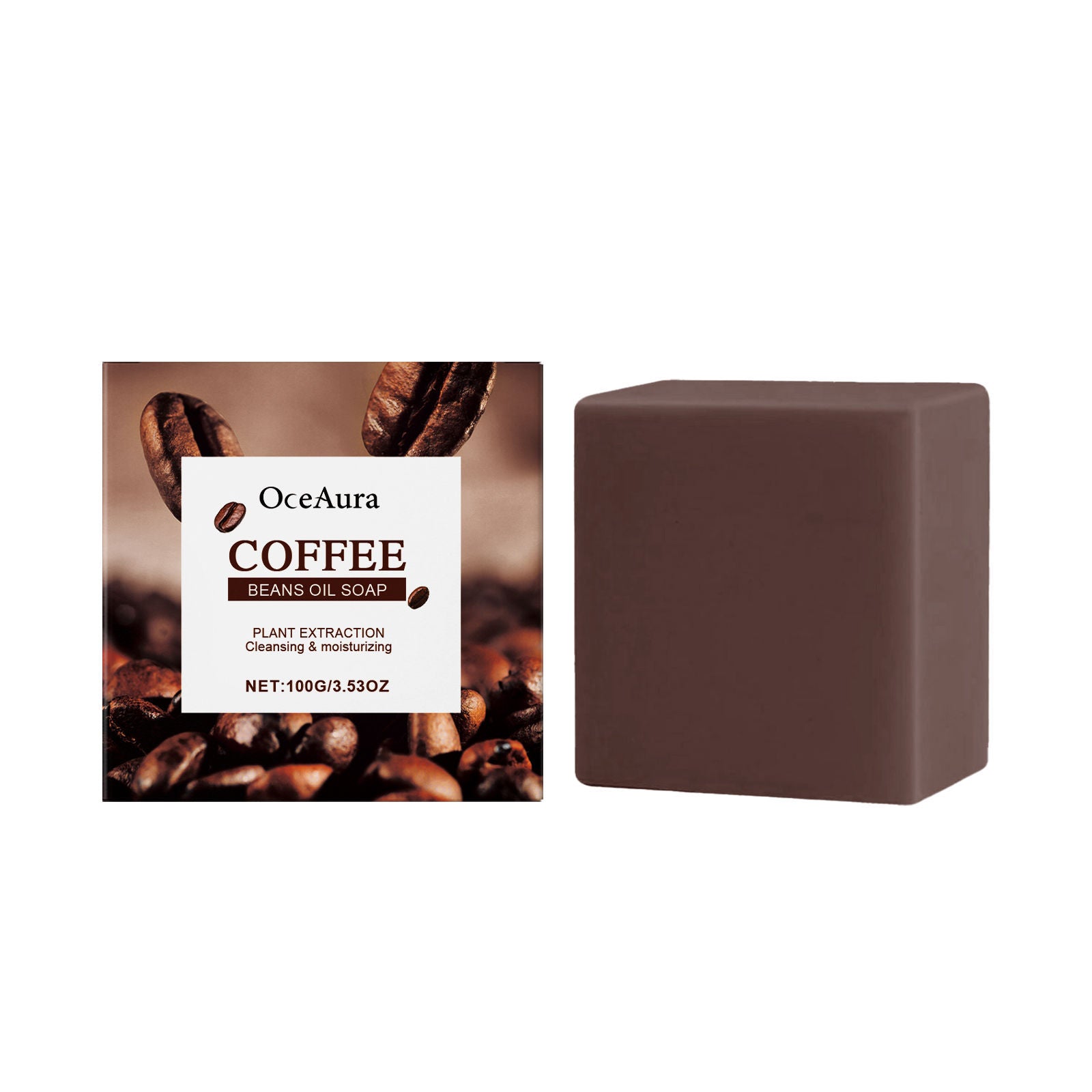 Coffee Nourishing Body Cleansing Soap, Hydrating, Refreshing, Soft Skin ,100g