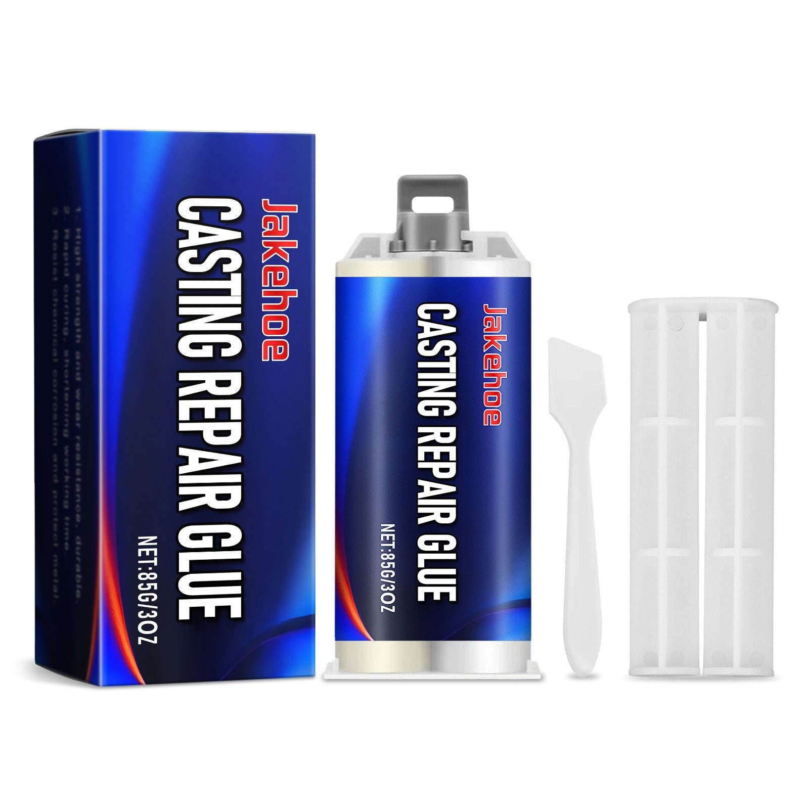Industrial Metal Casting Repair Glue, Strong, Durable, Heat & Weather Resistant, Perfect for Restoration ,1set