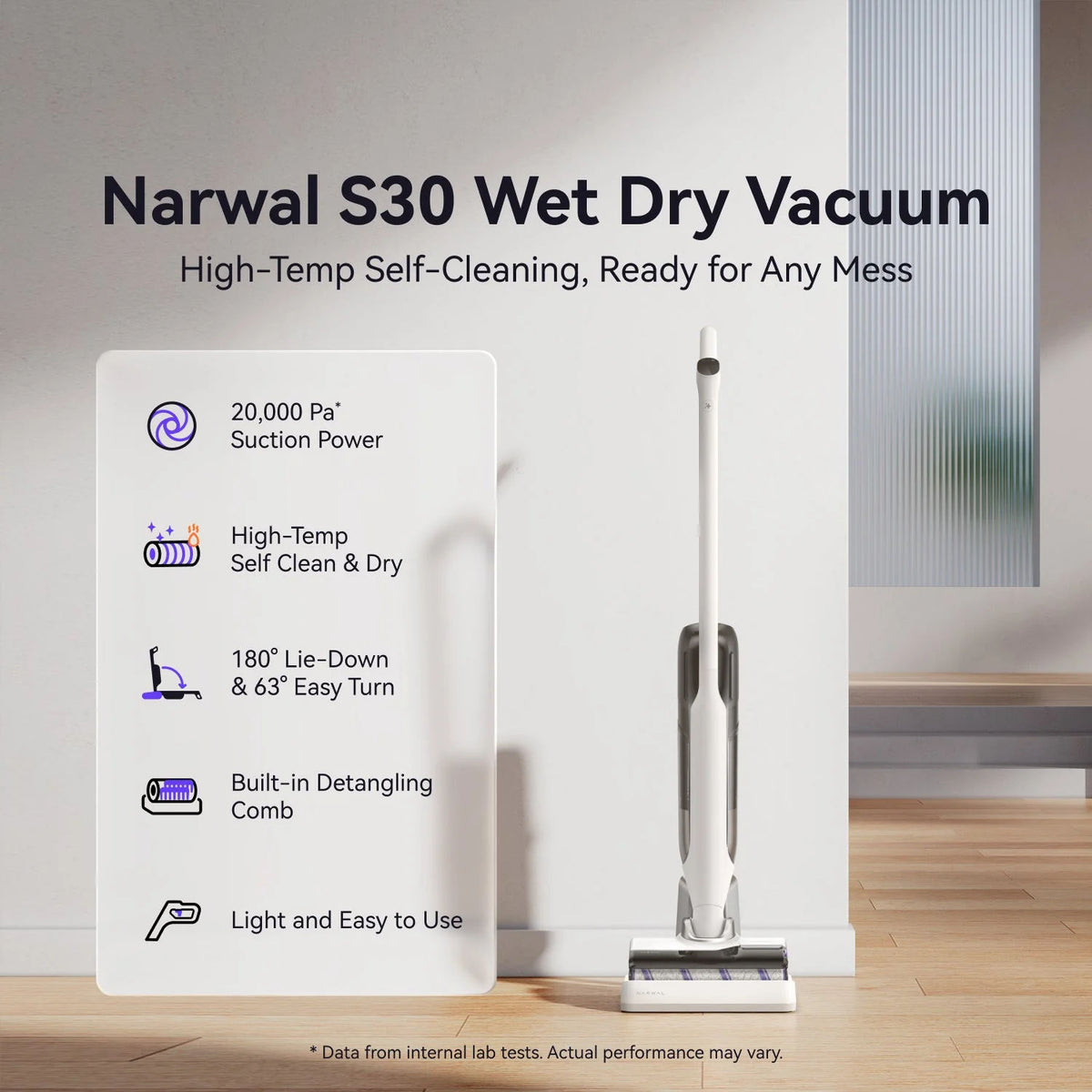 NARWAL S30 Wet Dry Vacuum