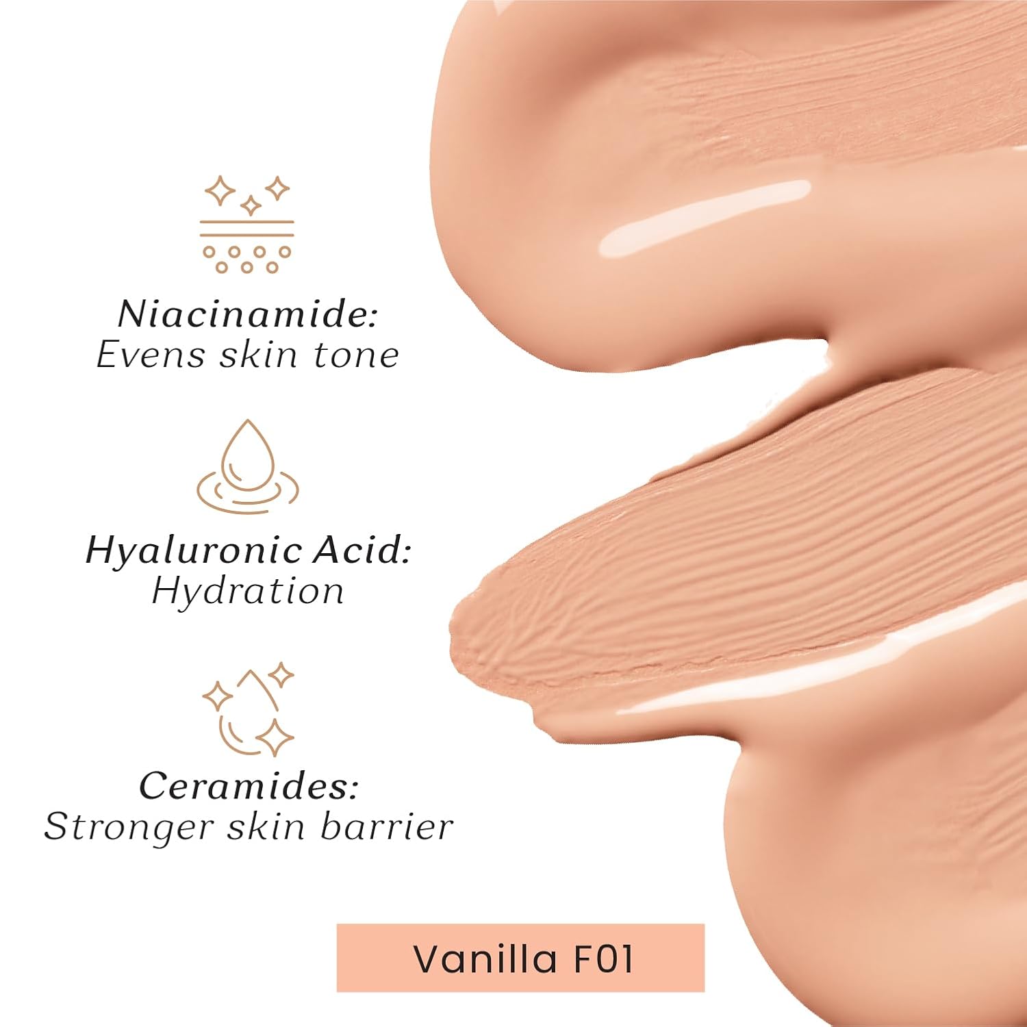 Color Cupid Foundation Vanilla F01 30ml