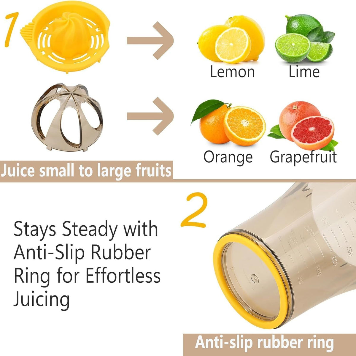 Manual Lemon Squeezer Hand Citrus Juicer Citrus Orange Juicer Hand Lime Juicer