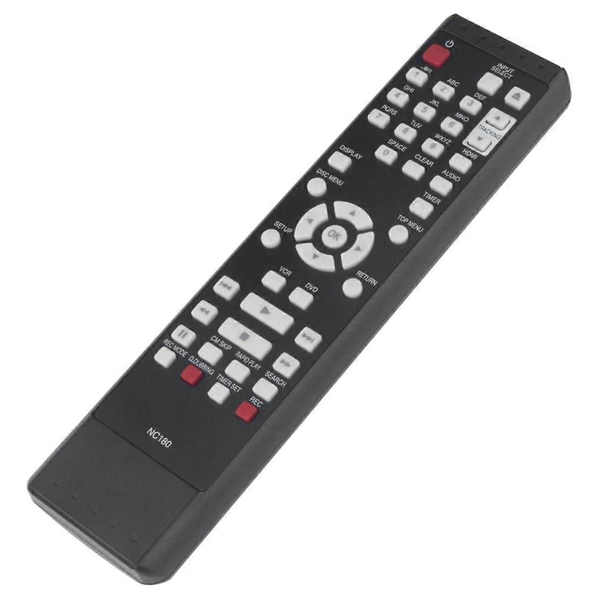 Remote Control for FUNAI DVD VCR NC180UH ZV427FX4 ZV427FX4A Recorder