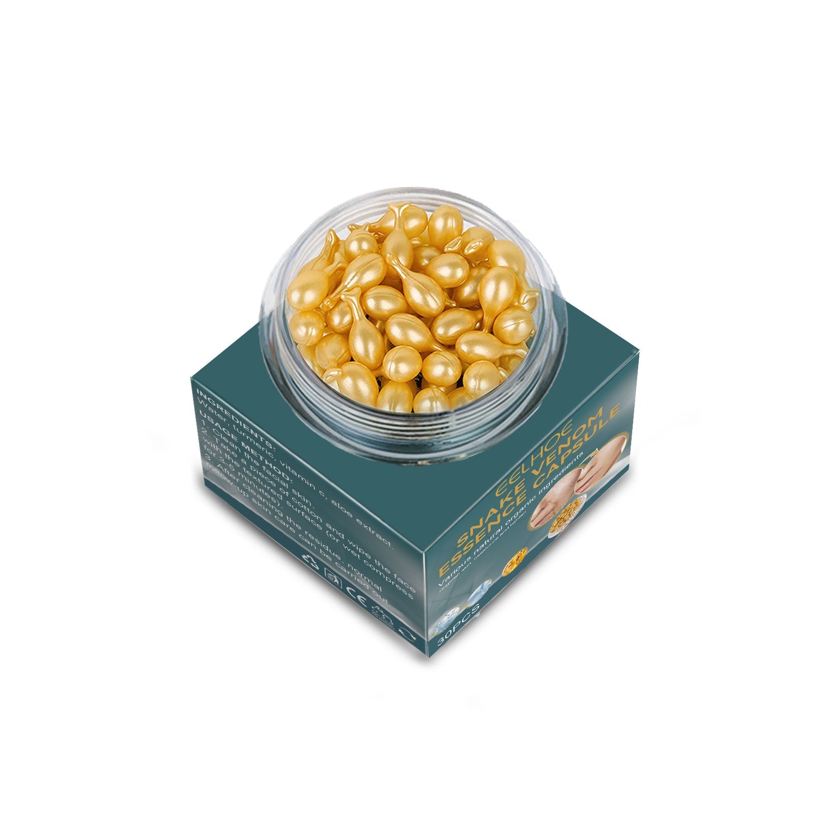 Brightening Hydrating Firming Lift Anti-Aging Essence Capsules for Youthful Skin ,30pcs
