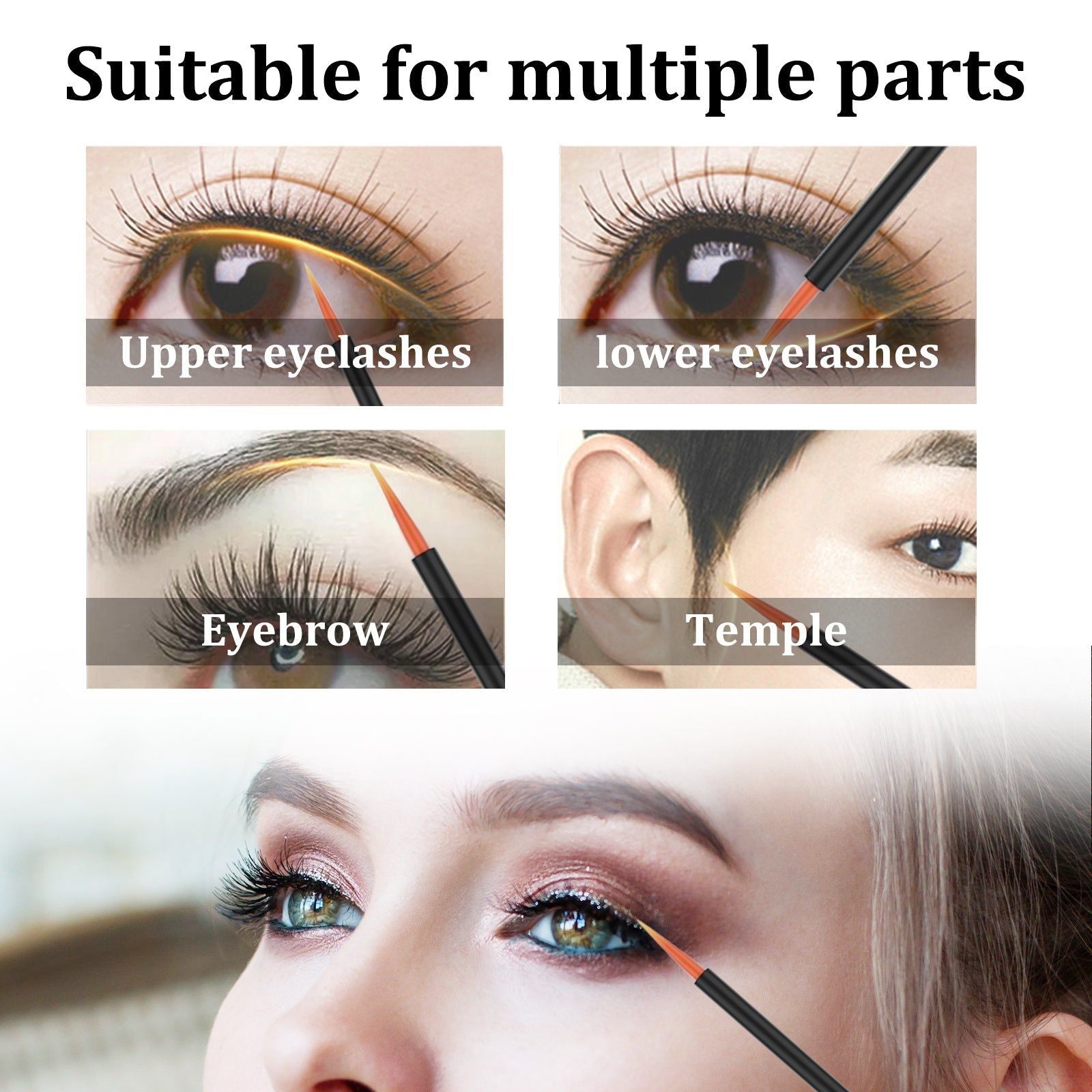 Boost Natural Length Lash & Brow Serum, Thick, Curled, Beautiful Eyelashes ,3ml