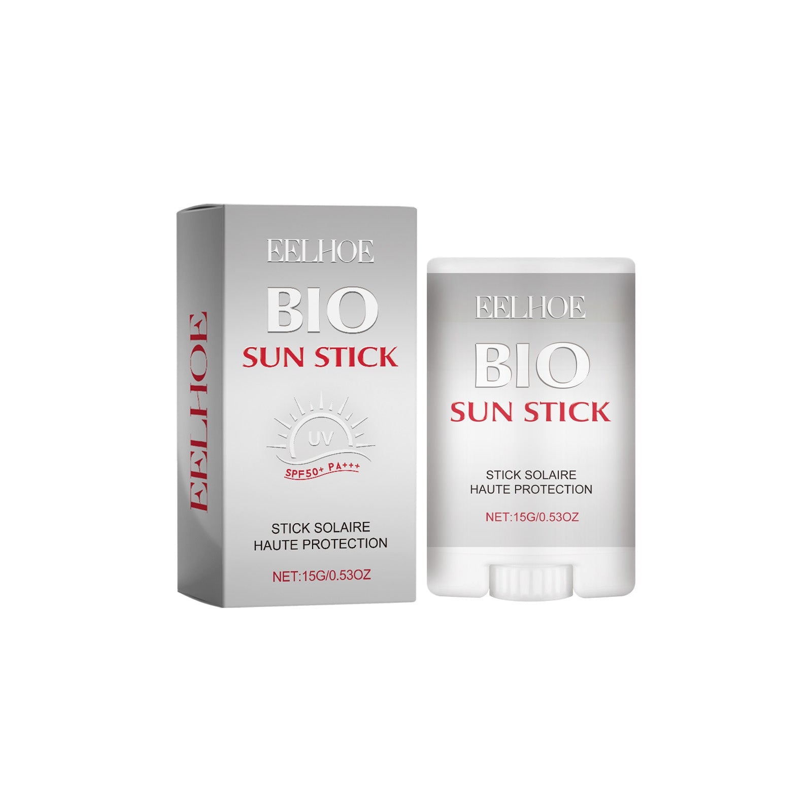 Bio Sun Stick Defense SPF 50, Brightening, Moisturizing, Waterproof, Fast Film Formation ,15g