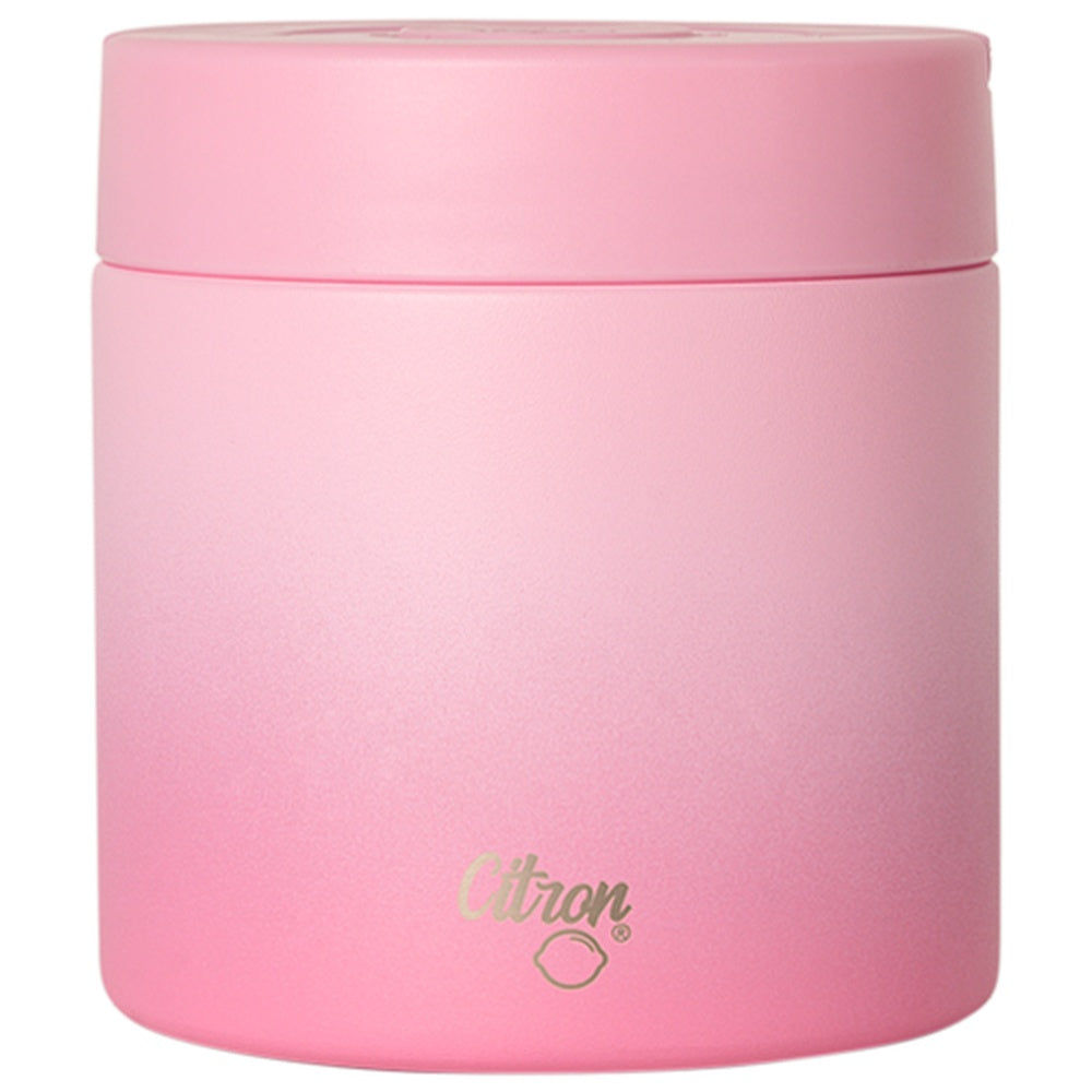 Citron Food Jar Insulated Stainless Steel 350ml - Pink Glowup