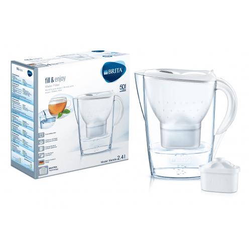 BRITA 100289 MARELLA WHITE WATER FILTER JUG 2.4L